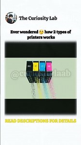 This is how 🤔 printer's works #shorts #printer #works
