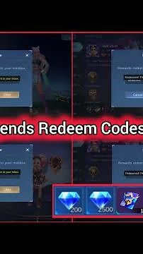 No Limit Codes - Mobile Legends Redeem Codes today April 01, 2024 (1 Minute Video get this all rew.)