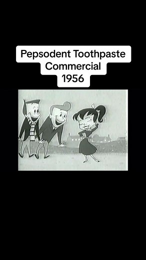 Vintage Pepsodent Toothpaste Commercial 1956