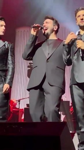 il volo canta Who wants to live Forever 25 11 2025 @ilvolosim31