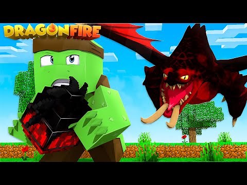 STEALING SOME DANGEROUS DRAGON EGGS! - Minecraft DragonFire Official #10