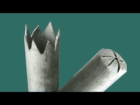 How To Make Round Metal Tube End Cap - Tips & Tricks for Tube Cutting, Joining, and Notching