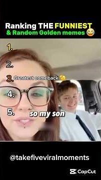 The funniest & Random Golden memes #shorts #meme #funny #ranking