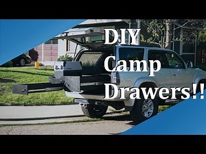The Ultimate DIY Truck Camping DRAWER SYSTEM! (For My 4Runner)