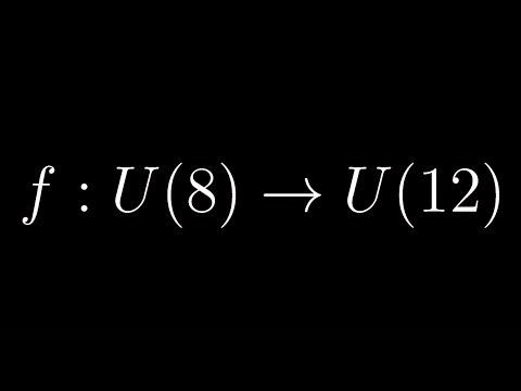 Isomorphisms (Part 1, Gallian)