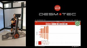 𝗗𝗘𝗦𝗠𝗢𝗧𝗘𝗖 𝗗.𝗦𝗼𝗳𝘁 𝗙𝗮𝗺𝗶𝗹𝗶𝗮𝗿𝗶𝘇𝗮𝘁𝗶𝗼𝗻 𝗧𝗲𝘀𝘁 It allows to understand how Desmotec devices work. The exercise to perform is a simple bipodalic squat with the feet shoulder width stance. The parameters have already been pre-setted and it’s not possible to change them. The exercise must be performed slowly and in a controlled matter, as the main focus of the user is to implement: - Timing - The technical gesture. 𝗧𝗲𝘀𝘁 𝗱𝗶 𝗳𝗮𝗺𝗶𝗹𝗶𝗮𝗿𝗶𝘇𝘇𝗮𝘇𝗶𝗼𝗻𝗲 𝗰𝗼𝗻 𝗗𝗲𝘀