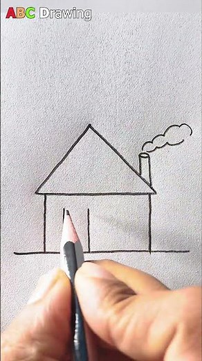 Beautiful Flower Line Drawing | Easy Sketch Tutorial