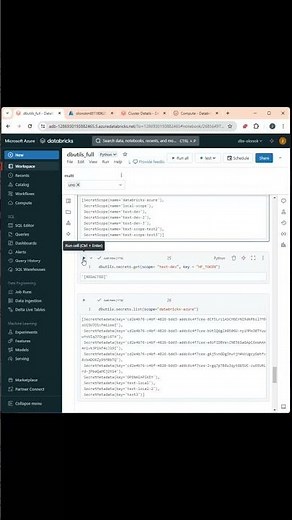 Databricks DButils: How to access your keys (Secrets Scopes or Azure Keyvault)