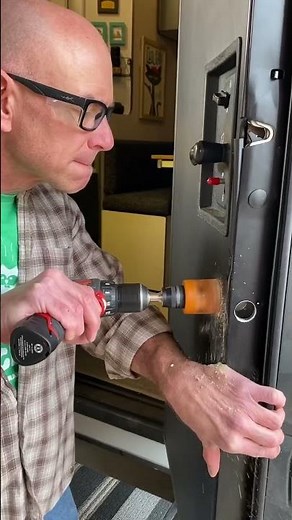 RV DIY: Installing a Keypad Lock