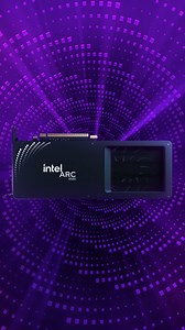 8.3K views · 14 reactions | All-black sleek design ⚫, better airflow , acoustics , and gaming performance . What more can you ask for from our Intel® Arc™ B580 Limited Edition graphics card? | Intel | Facebook