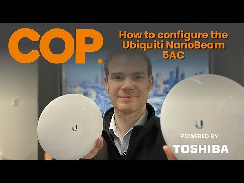 How to configure the Ubiquiti NanoBeam 5AC