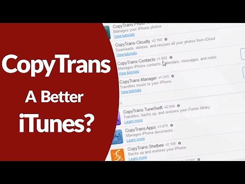 A Better iTunes Alternative Software for PC Users? - CopyTrans Demo and Review
