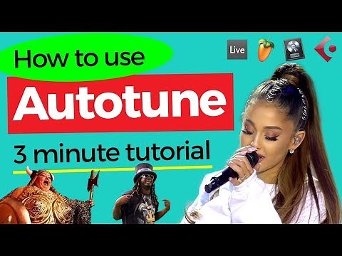 HOW TO USE AUTOTUNE (3 Minutes - easy tutorial!)