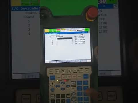Fanuc Robot Device-Net Communication with PLC