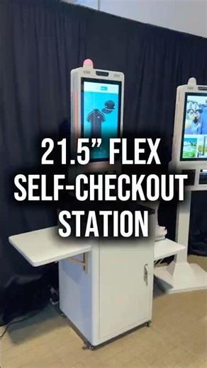 Explore the 21.5” Flex Self-Checkout Station!