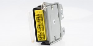 Where is the airbag module located?