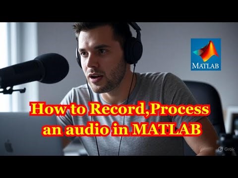 How to record, process and compare the audio file in MATLAB