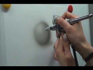 エアーブラシの基本練習 by ERINA 【Basic practice of airbrush】