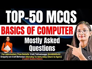 Computer Basic MCQs | Top 50 Computer Basic Questions & Answers | Computer Tech Academy