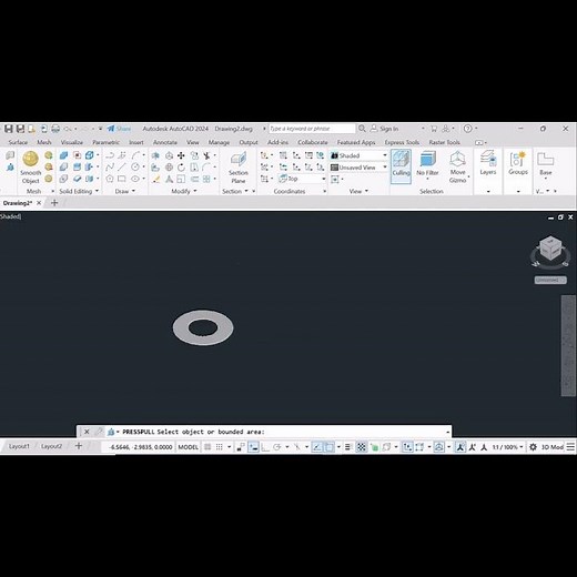 How to Show 3D Tools in AutoCAD | Enable 3D Modeling Workspace | AutoCAD Tutorial