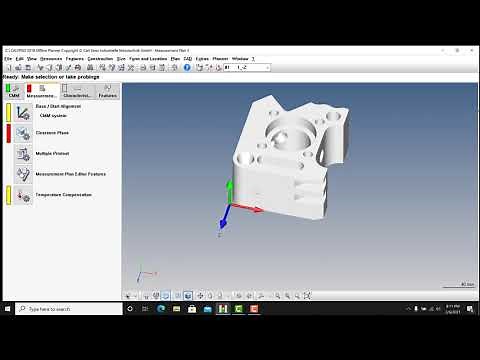 Zeiss CMM Calypso Imported Model Alignment