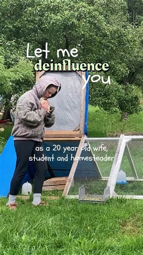 Let me deinfluence you as a 20 year old