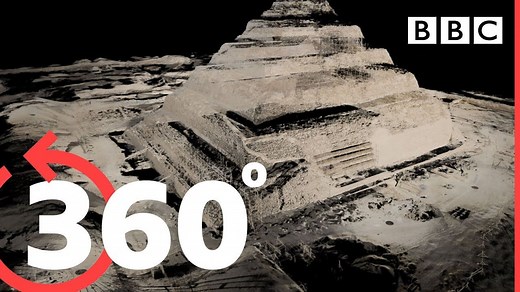 Take an 360° Interactive Tour Inside the Great Pyramid of Giza