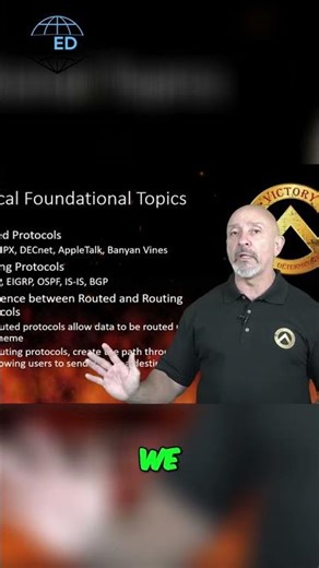 Routed vs. Routing Protocols Explained: IP Essentials #shorts