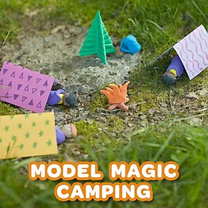 16K views · 23 reactions | Whether at camp or in the backyard, turning found rocks into Rock Art Animals is fun and colourful! This easy summer craft combines rock painting and Model Magic. | Crayola | Facebook
