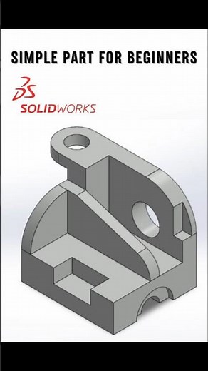 From Idea to 3D Part: SolidWorks Beginner Tutorial!
