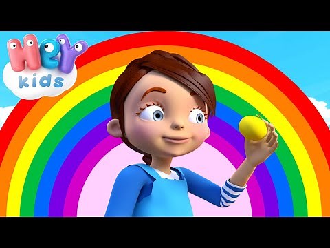 The Colors Song for kids 🌈 Learn The Colors For Toddlers & more Nursery Rhymes | HeyKids
