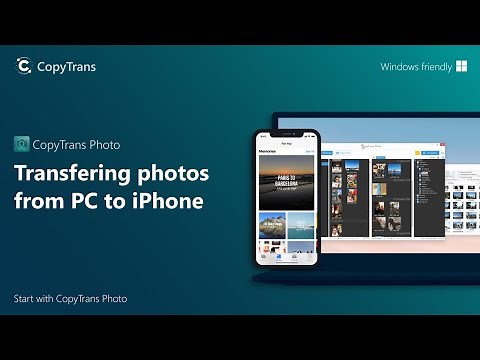 How to transfer photos from PC to iPhone