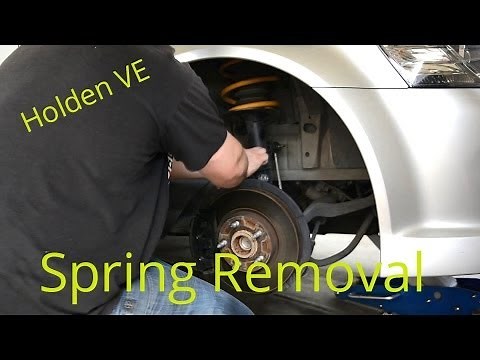 Holden VE Commodore - Spring Removal and Strut Top Replacement