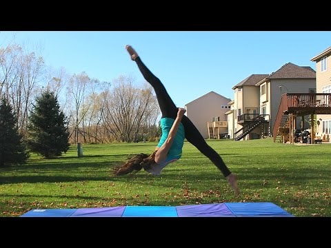 How to do a Front Aerial | Front Aerial Tutorial | TheCheernastics2