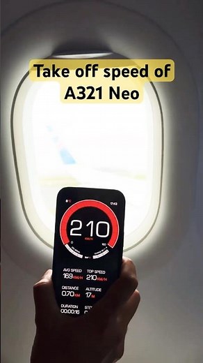 How Fast Does an Airbus A321neo Take Off? 🤯 #airbus #travelshorts #airplane