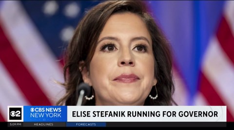 Congresswoman Elise Stefanik joins race for New York governor
