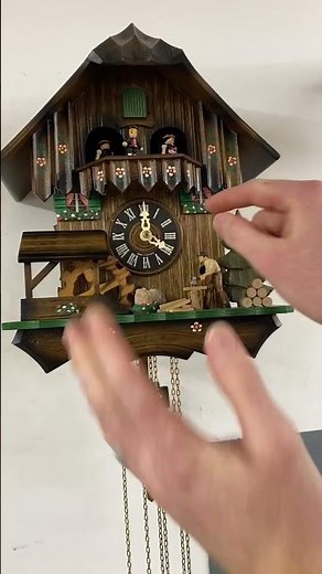 DIY TROUBLESHOOTING: Cuckoo clock plays at the wrong time. How to Adjust the Hands.