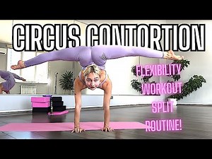 Insane Contortion Handstand + Split Challenge | Extreme Flexibility Trick (4K)