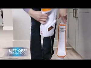 PowerFresh Lift Off Steam Mop Pet - Orange