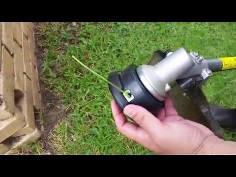 how to replace trimmer line for 80v trimmer plus test
