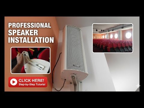 Professional Speaker Installation Guide: Auditorium Sound System Setup
