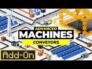 Advanced Machines Add-On - Conveyor Tutorial | Minecraft Marketplace Add-Ons