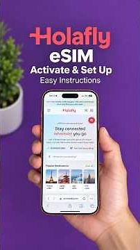 Holafly eSIM iPhone – How to Install & Activate Your eSIM - Step-by-Step!