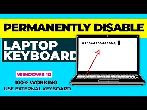 Permanently Disable Laptop Keyboard on Windows 10, 11 || Best 4 Methods💥