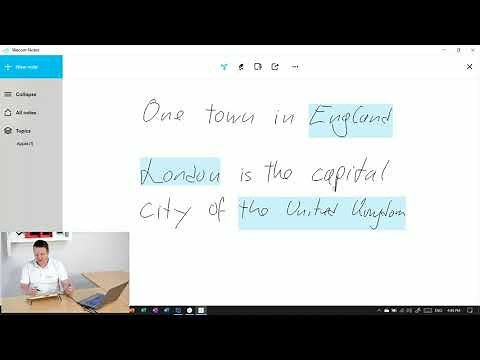 Wacom Notes How to use Semantic Ink and Ink to Text