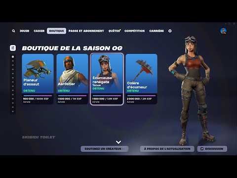boutique fortnite renegade raider (code map xp)