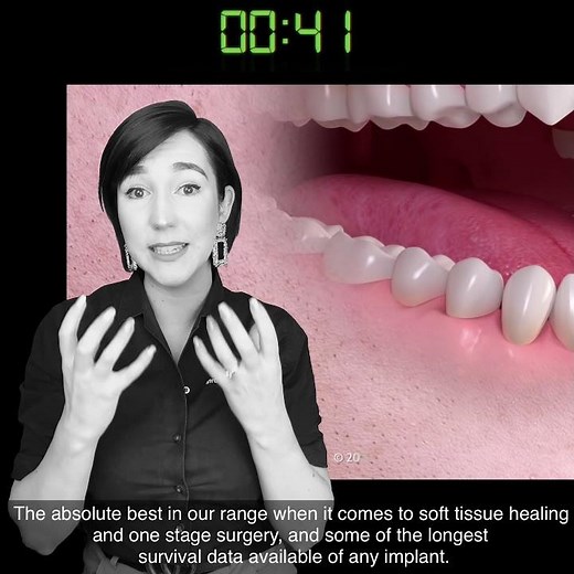 Straumann Tissue Level in 60 seconds