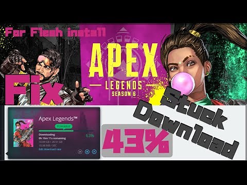 [ FIX ]APEX Legends won’t install・Stuck download and Install / Stop downloading and installing