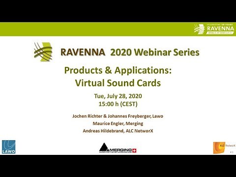 Products & Applications: Virtual Sound Cards