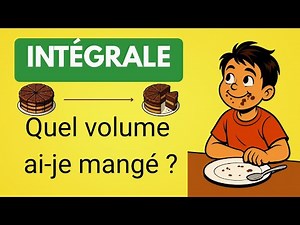 Le calcul intégral expliqué avec un gâteau au chocolat ! 😋 🍫